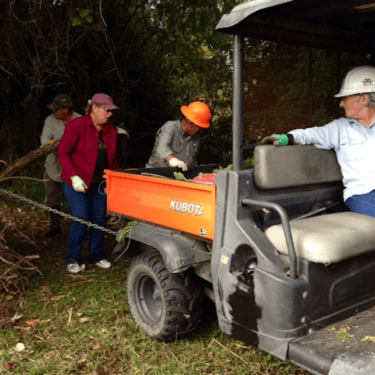 Clearing the Rail Trail at Aransas National Wildlife Refuge