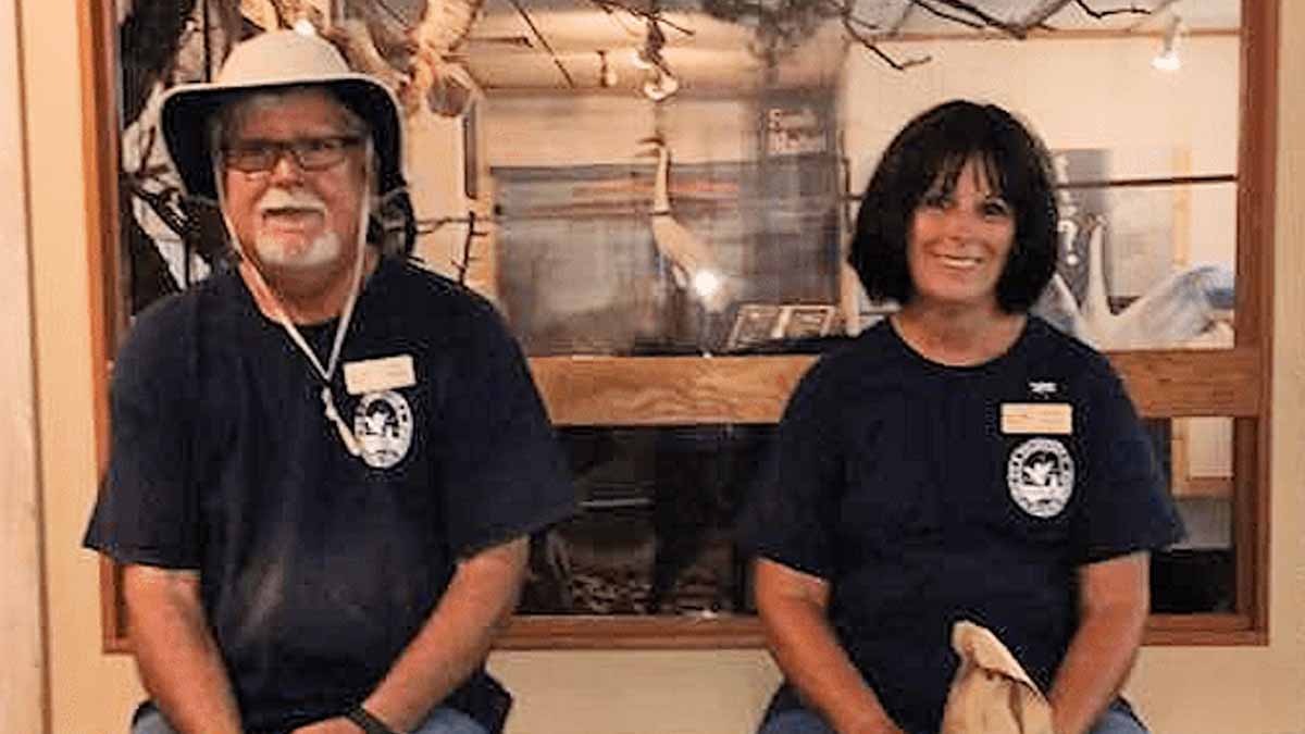 Volunteer roving interpreters for Aransas National Wildlife Refuge