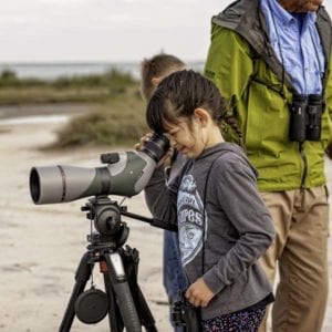 Future birder and spotting cope - getting kids into nature